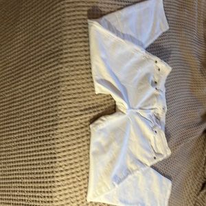JCrew white jeans